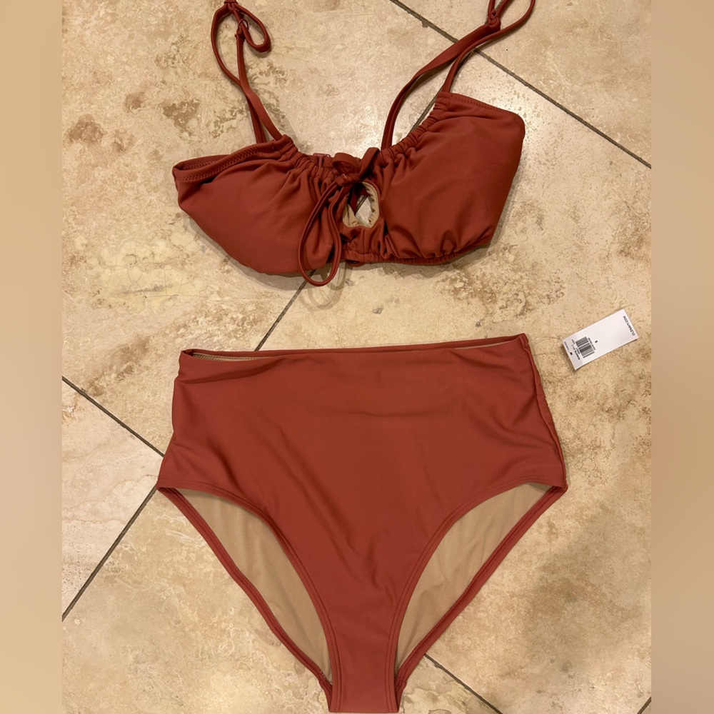 Old Navy Orange Bikini NWT XS/S